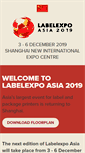 Mobile Screenshot of labelexpo-asia.com